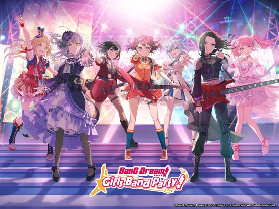 BanG Dream! Girls Band Party! iPad  Ekran Görüntüleri
