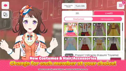 BanG Dream! Girls Band Party! Ekran Görüntüleri