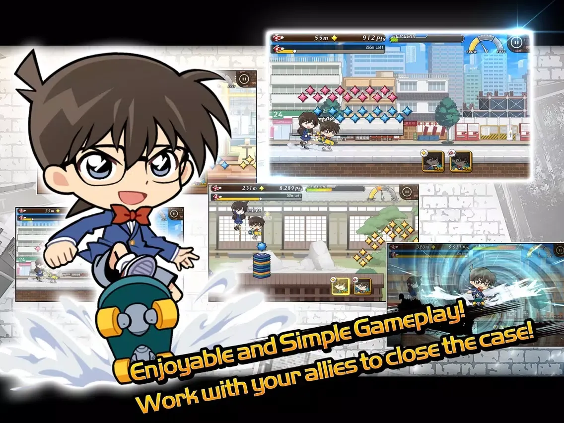 Screenshot di Case Closed Runner iPad 