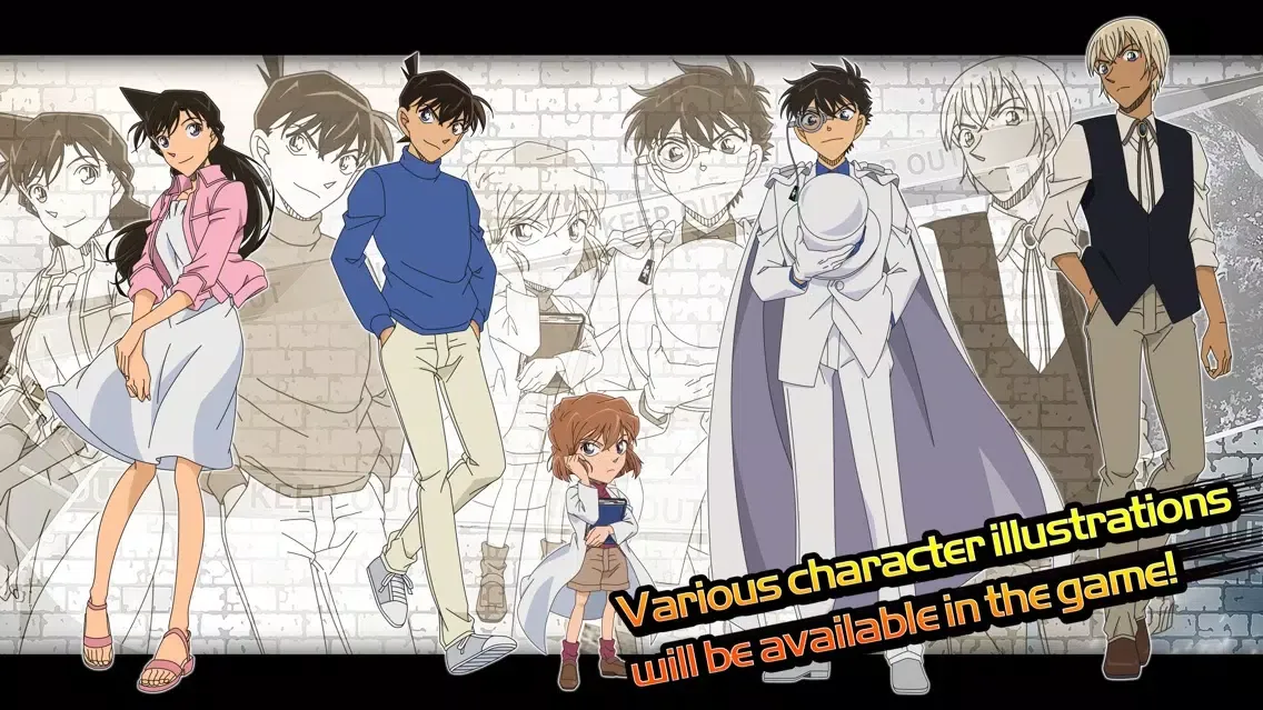Screenshot di Case Closed Runner