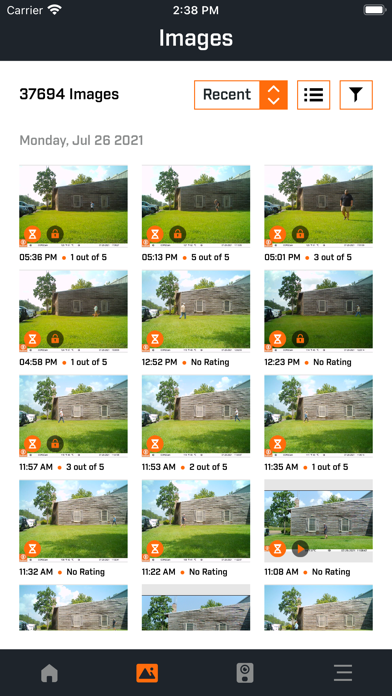 Bushnell Trail Cameras Screenshots