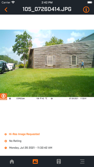 Bushnell Trail Cameras Screenshots