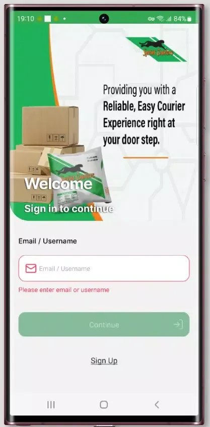 Sprint Couriers Screenshots