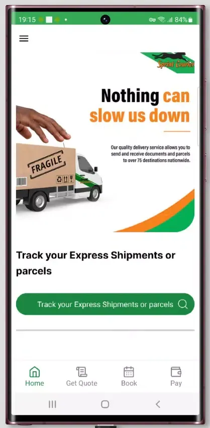 Sprint Couriers Screenshots