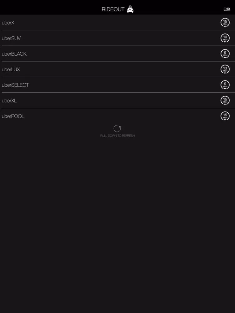 Скриншоты RideOut - RideSharing ETA + Surge iPad 