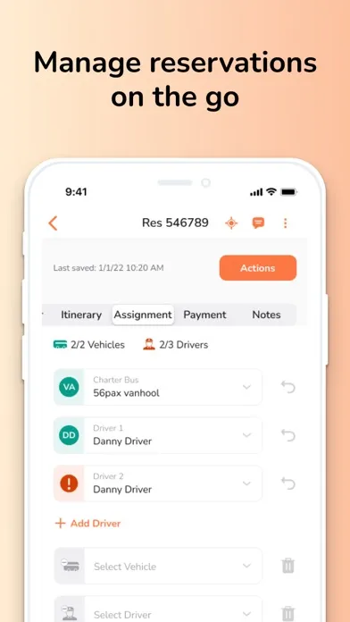 Busify: Charter Bus Software應用截圖