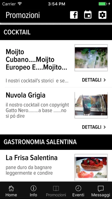 Zrzuty ekranu GattoNero LiveCafè