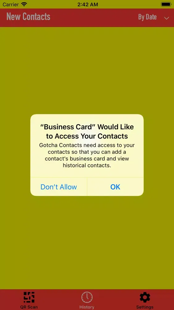 Business-Card スクリーンショット