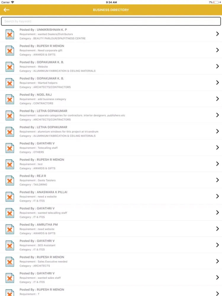 Captures d'écran de Business Bandhu iPad 