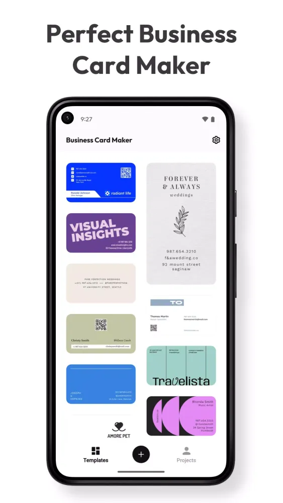 Business Card Maker Screenshots