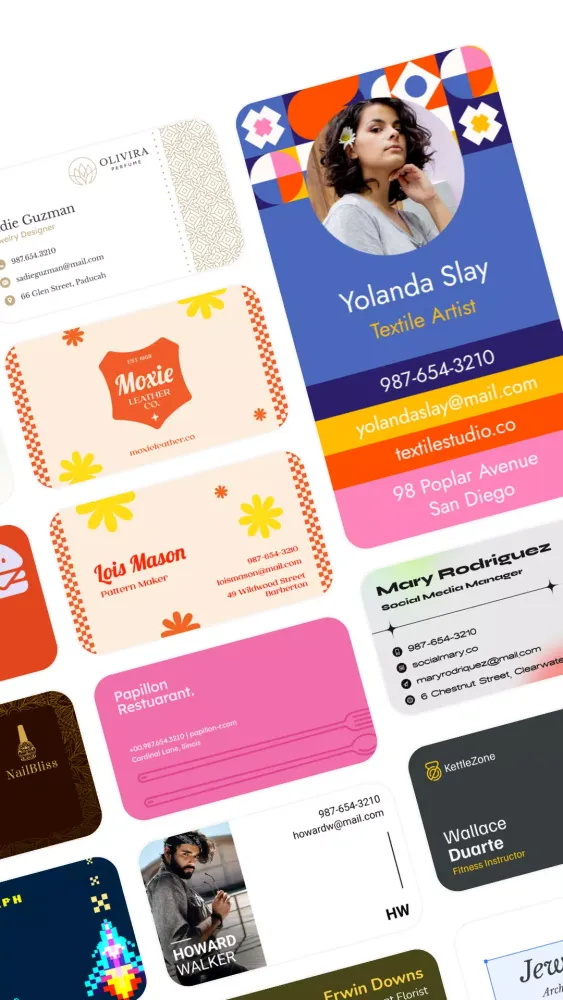 Business Card Maker Screenshots