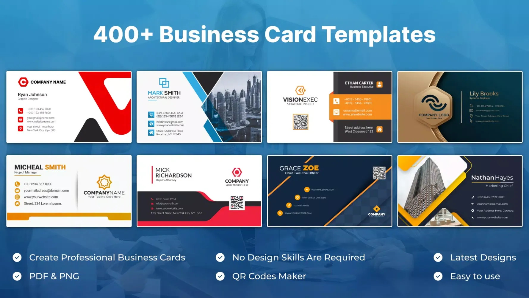 Business Card Maker & Creator Screenshots