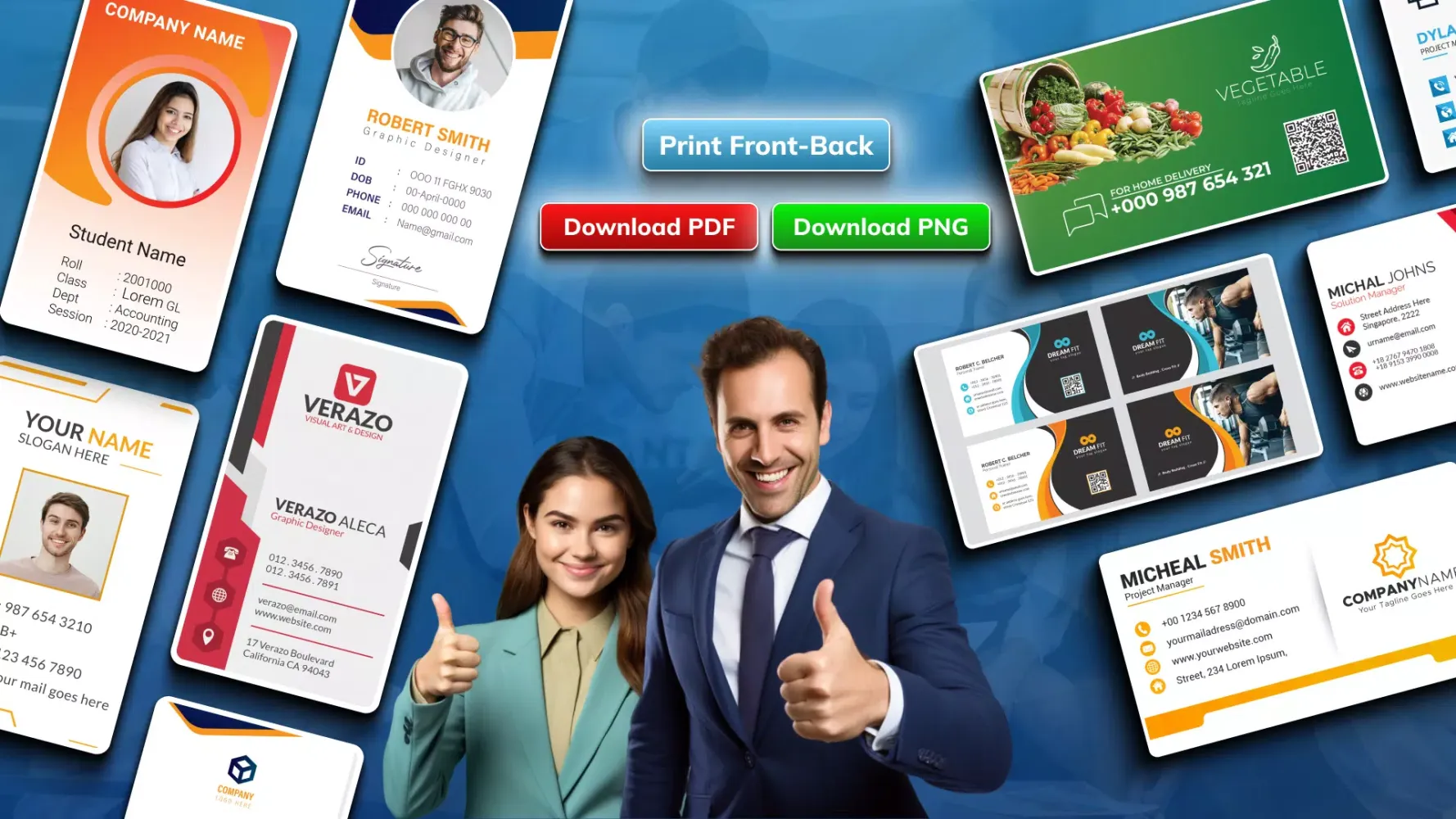 Business Card Maker & Creator Screenshots