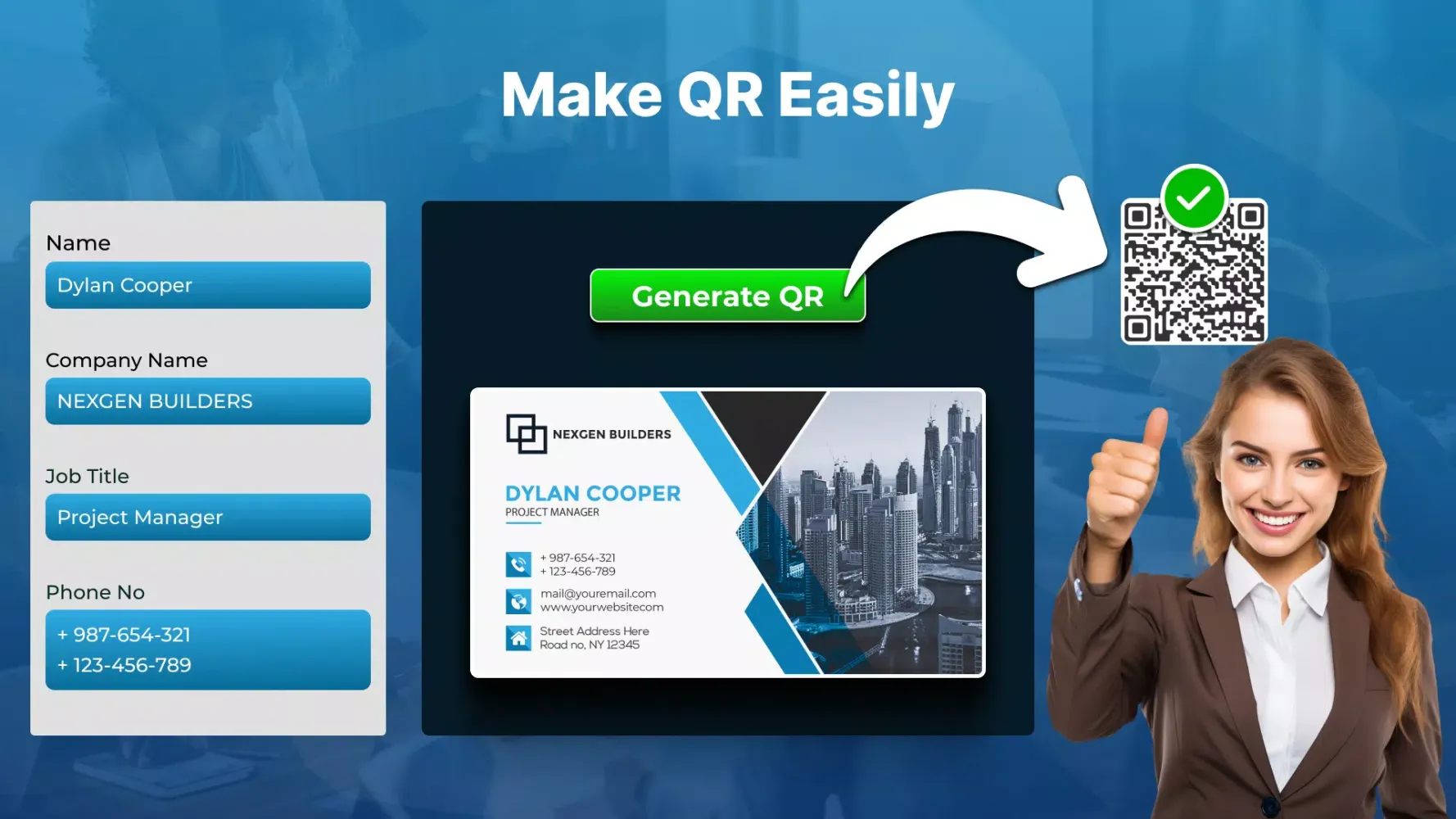 Business Card Maker & Creator Screenshots