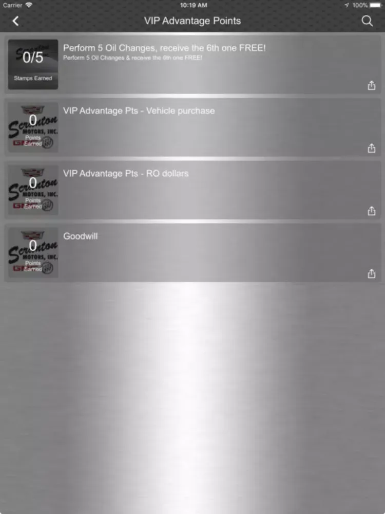Scranton Motors iPad  스크린샷