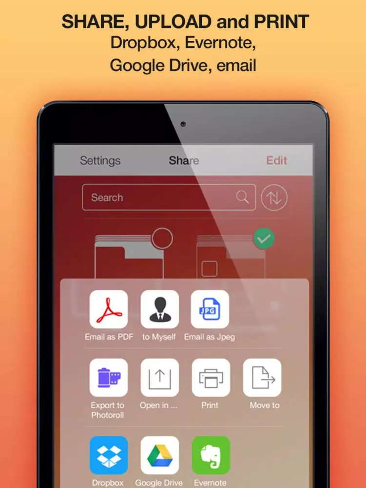 Captures d'écran de iScan PRO - Instant document scanner & translator iPad 