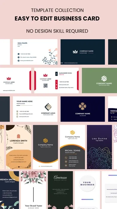 Business Card Maker : Creator 스크린샷