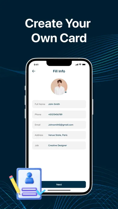 صور Business Card Scanner, Creator