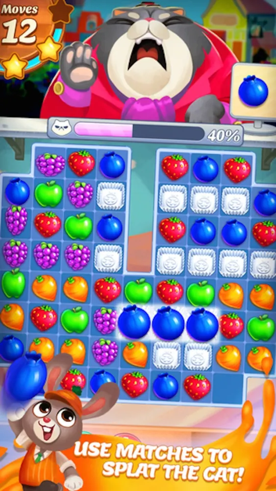 Capturas de tela do Fruit Chef - 3 juice mania match puzzle game