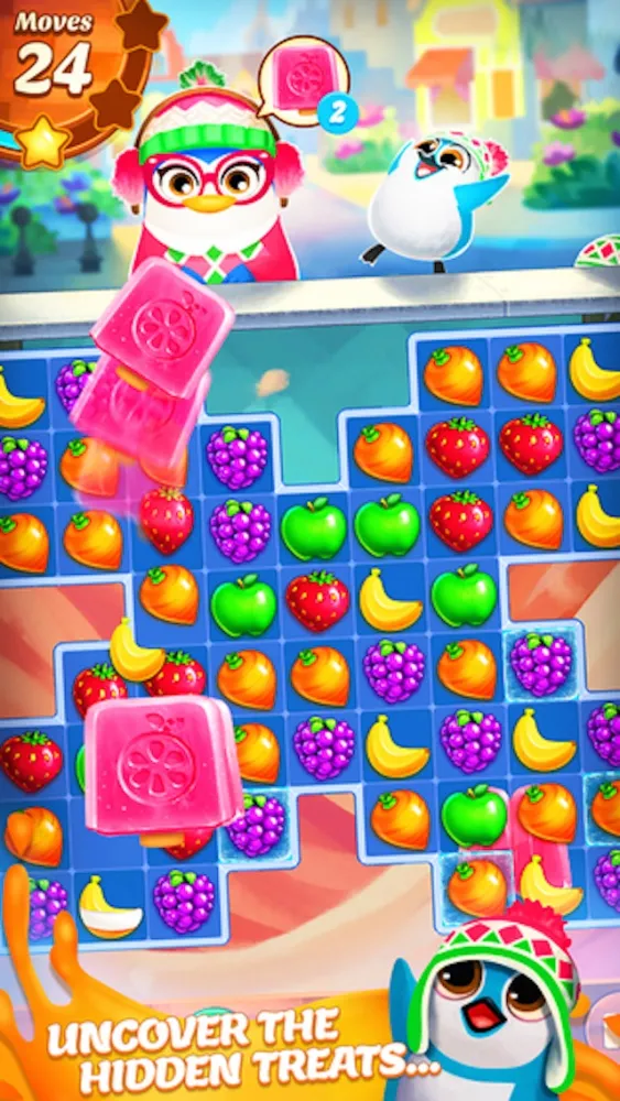 Capturas de tela do Fruit Chef - 3 juice mania match puzzle game