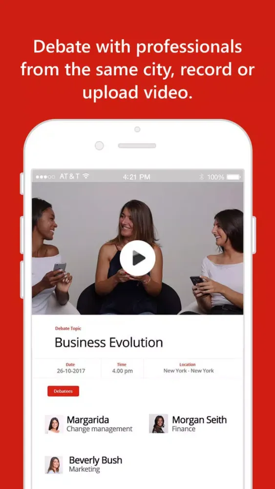 Capturas de pantalla de Business Debates