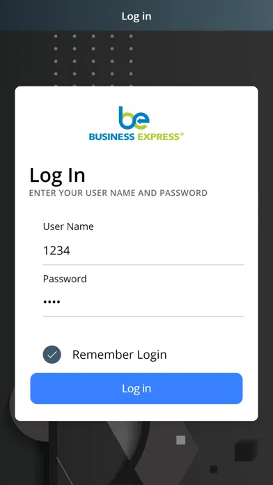 Business Express स्क्रीनशॉट