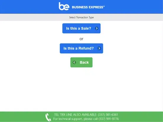 BE Transaction Terminal iPad  স্ক্রিনশট