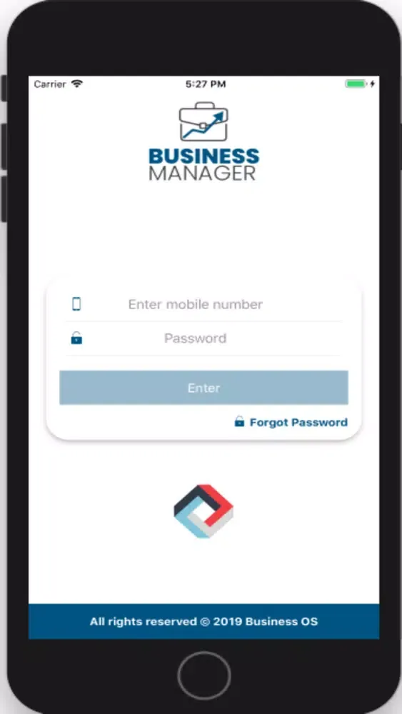 Business Manager - Business OS 스크린샷