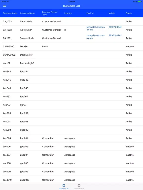 BP-Finance iPad  Ekran Görüntüleri