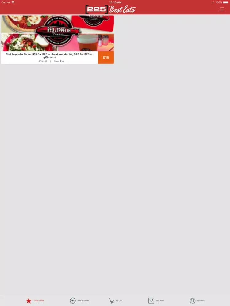225: Best Eats iPad  Ekran Görüntüleri