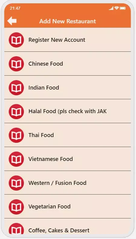 Best Local Food in Malaysia Directory Screenshots