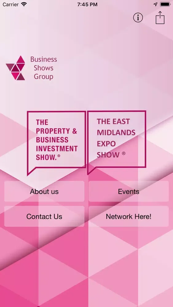 Zrzuty ekranu Business Shows Group