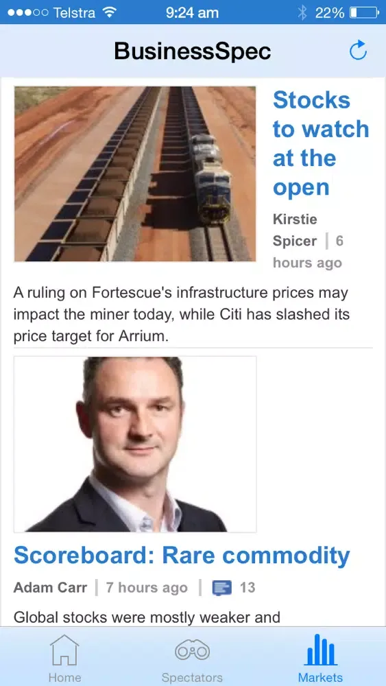 Zrzuty ekranu Business Spectator’s KGB – Kohler, Gottliebsen, Bartholomeusz – Latest news and commentary