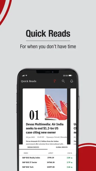 Business Standard: News+Stocks應用截圖