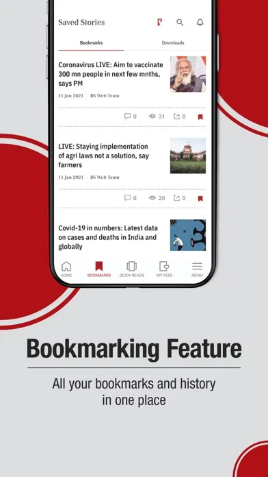 Business Standard: News+Stocks應用截圖
