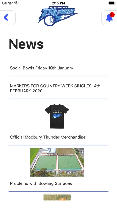 Modbury Bowling Club应用截图