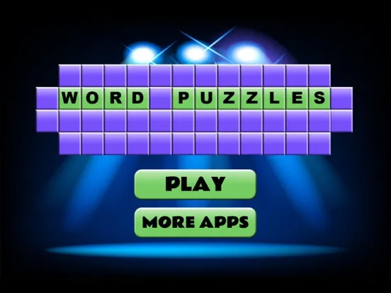 Word Puzzles iPad  Screenshots