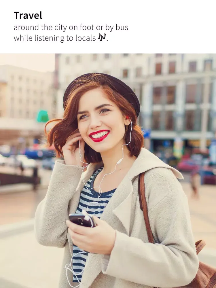 Audio Guide Paris Visit Bus iPad  Screenshots