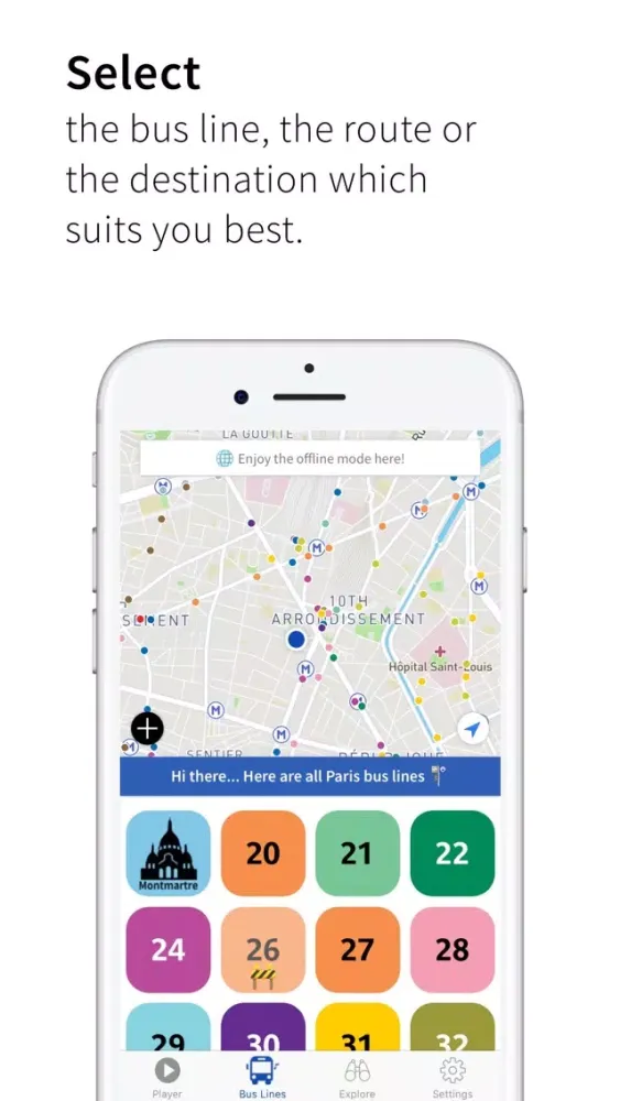 Audio Guide Paris Visit Bus Screenshots