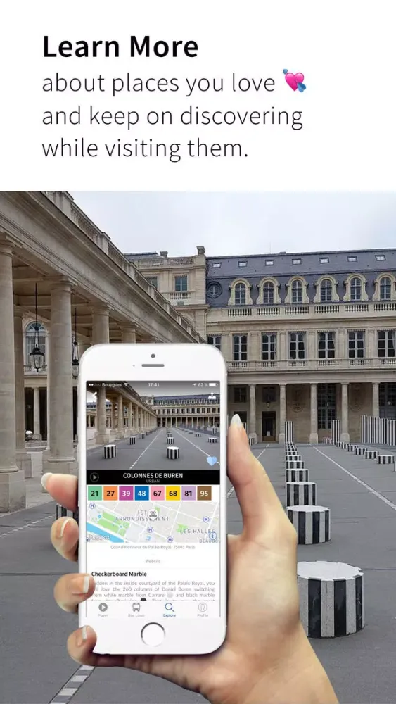 Audio Guide Paris Visit Bus Screenshots