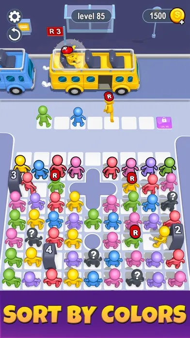 Bus Jam 3D - Bus Out Games應用截圖