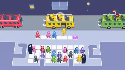 Bus Jam 3D - Bus Out Games應用截圖