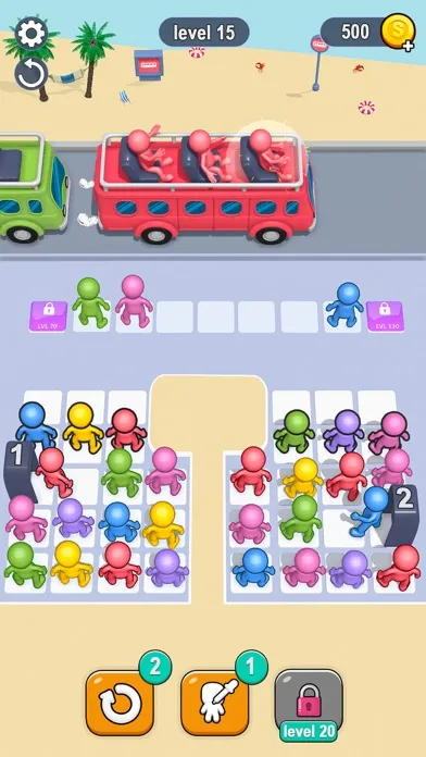 Bus Jam 3D - Bus Out Games應用截圖