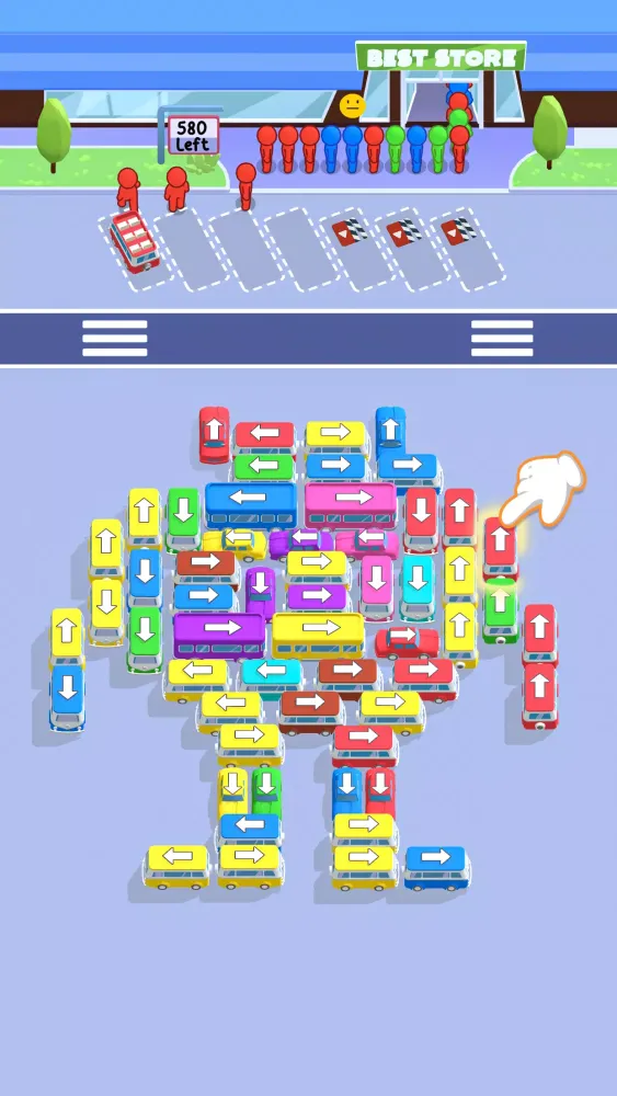 Bus Jam: Traffic Puzzle スクリーンショット