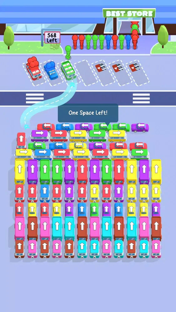 Bus Jam: Traffic Puzzle スクリーンショット