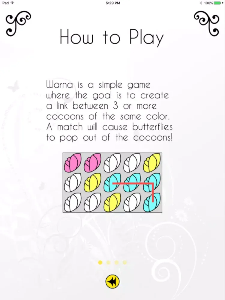 Tangkapan skrin Warna - A Match 3 Puzzle Game iPad 
