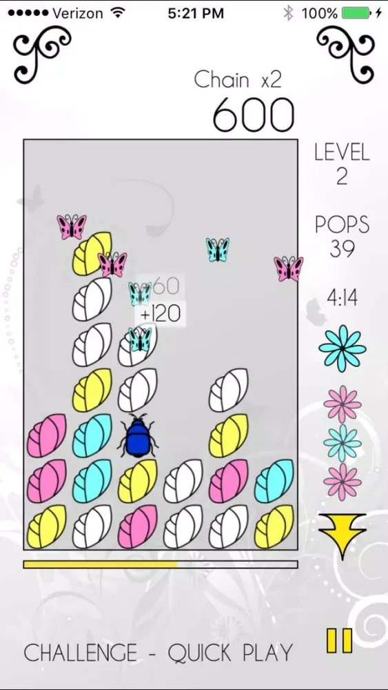 Tangkapan skrin Warna - A Match 3 Puzzle Game