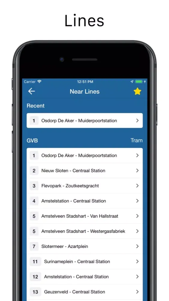 Amsterdam Transport Schedules سکرین شاٹس