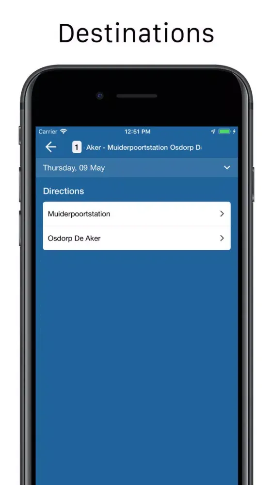 Amsterdam Transport Schedules سکرین شاٹس