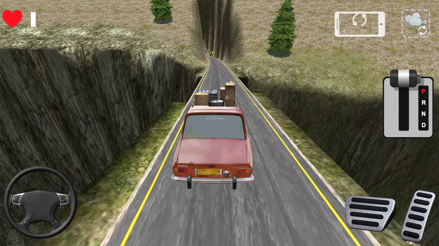 Mountain Car Driving Game Screenshots